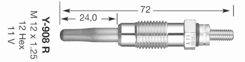 NGK Glühkerze D-Power