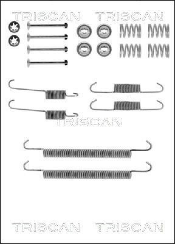 TRISCAN Accessory Kit, brake shoes