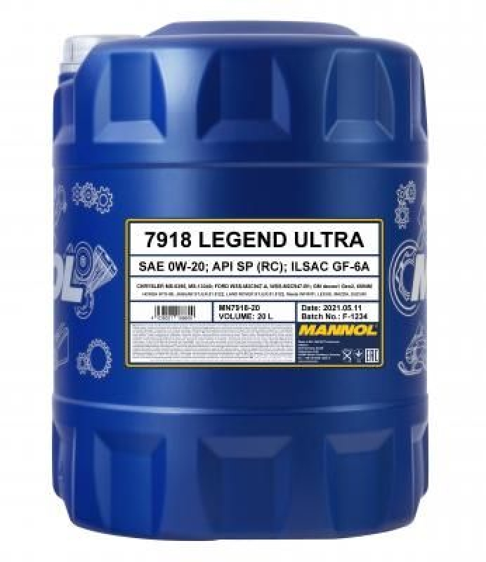 MANNOL LEGEND ULTRA Motoröl 0W-20