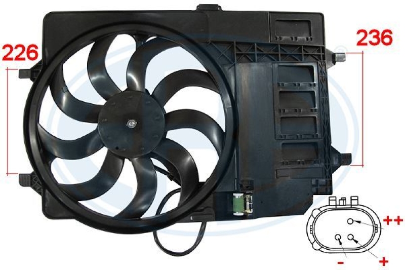 ERA Fan, radiator