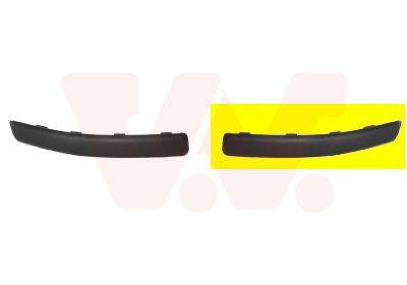 VAN WEZEL Trim/Protective Strip, bumper ** Equipart **