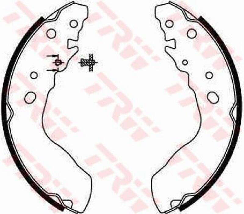 TRW Brake Shoe Set