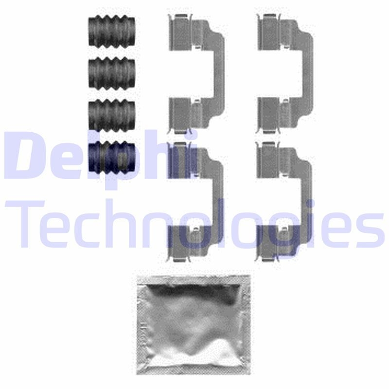 DELPHI Accessory Kit, disc brake pad