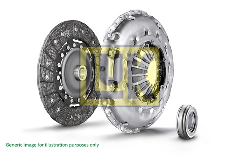 LuK Kupplungssatz Motor-Kupplung RepSet Ø200mm passend für u.a. SKODA OCTAVIA II