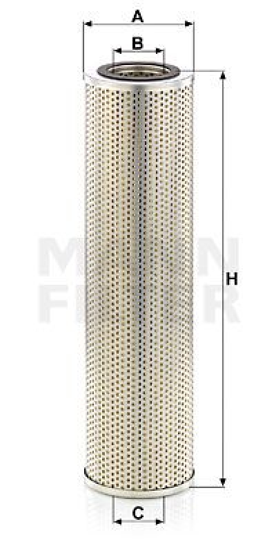 MANN-FILTER Filter, operating hydraulics