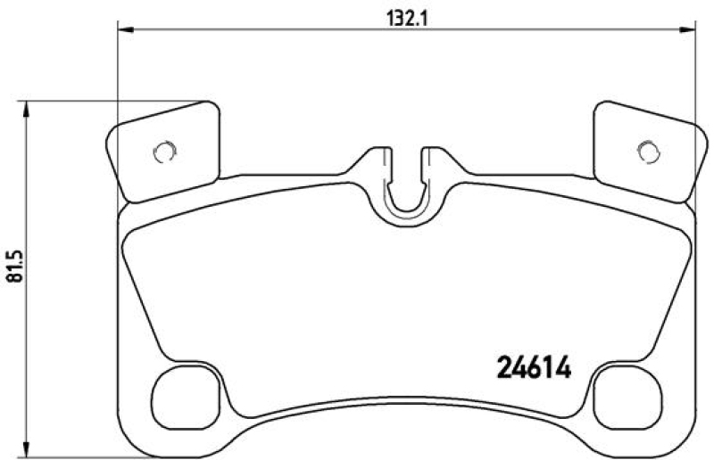 2x Brembo Bremscheibe Ø358mm + Beläge hinten passend für VW TOUAREG AUDI Q7