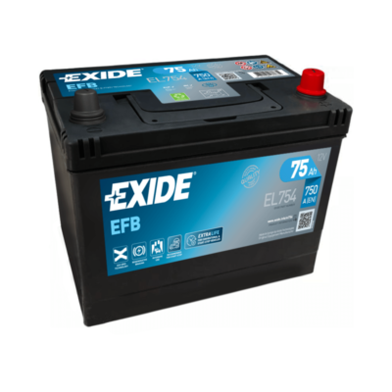 EXIDE Starterbatterie EFB