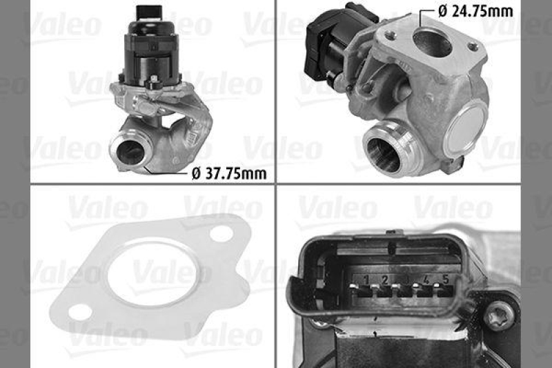 VALEO EGR Valve ORIGINAL PART