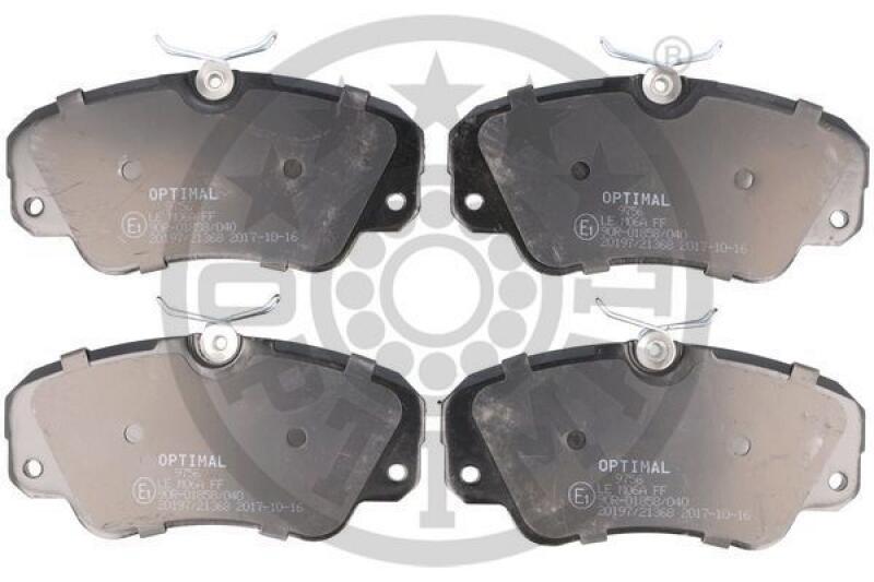 OPTIMAL Brake Pad Set, disc brake