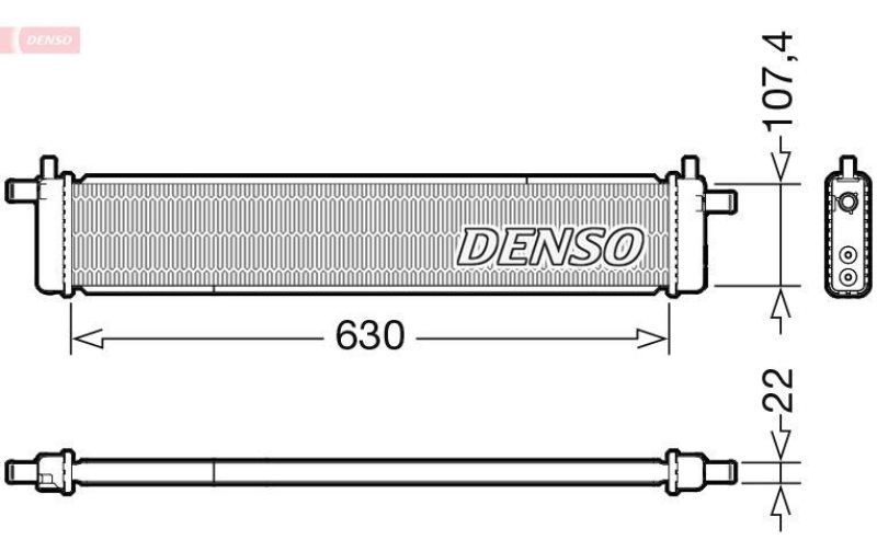 DENSO Radiator, engine cooling