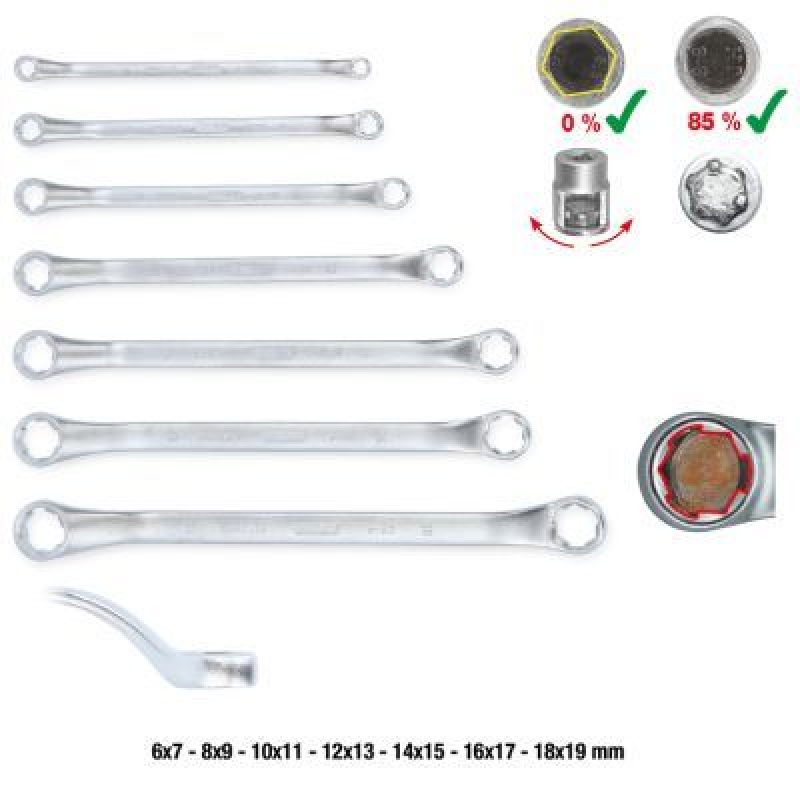 KS TOOLS Doppel-Ringschlüsselsatz