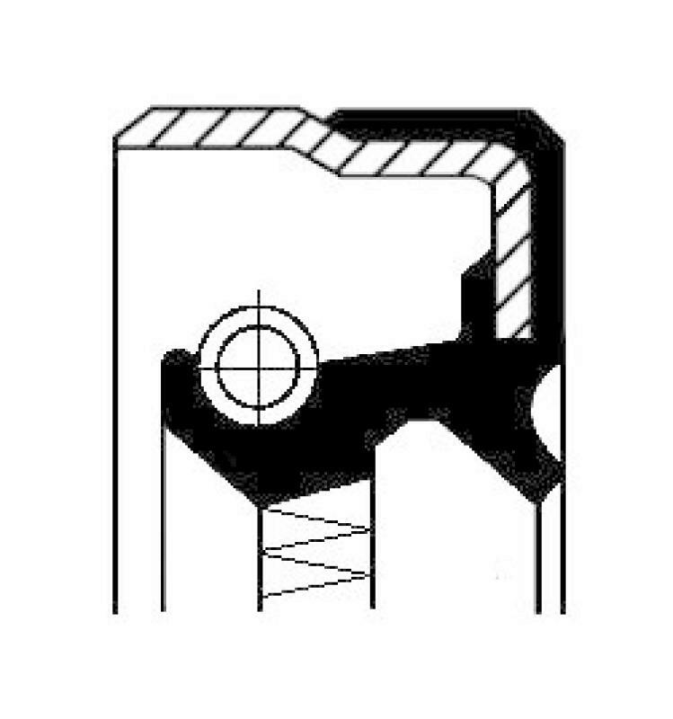 CORTECO Shaft Seal, auxiliary drive