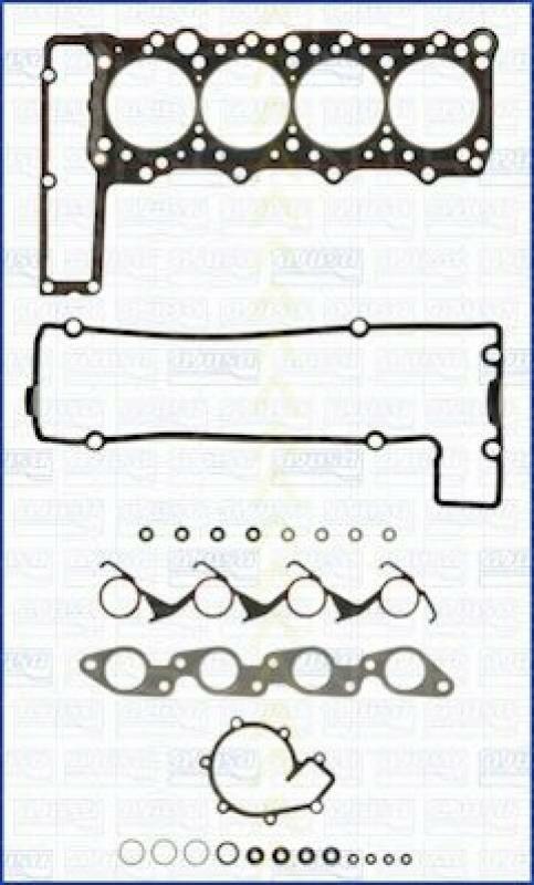 TRISCAN Gasket Set, cylinder head FIBERMAX