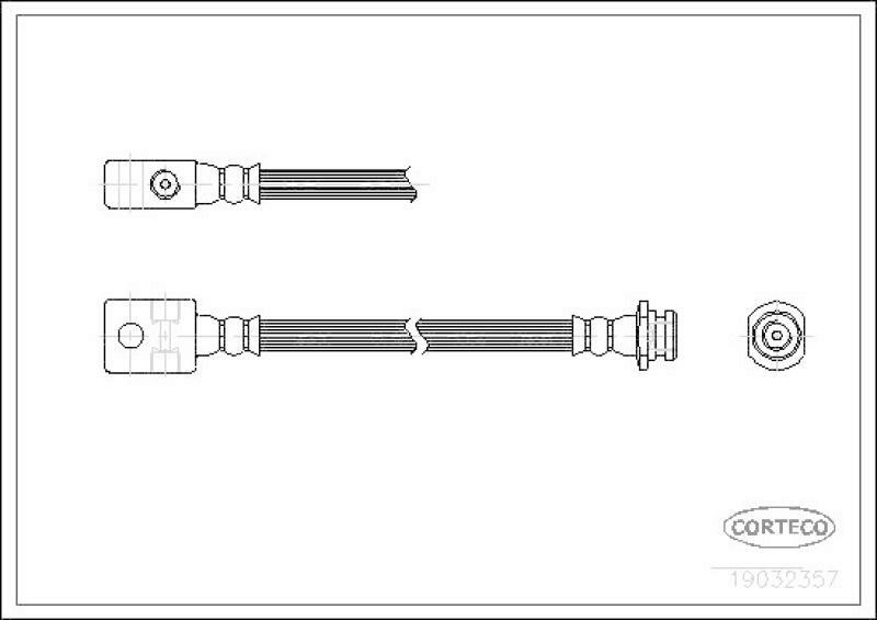 CORTECO Bremsschlauch
