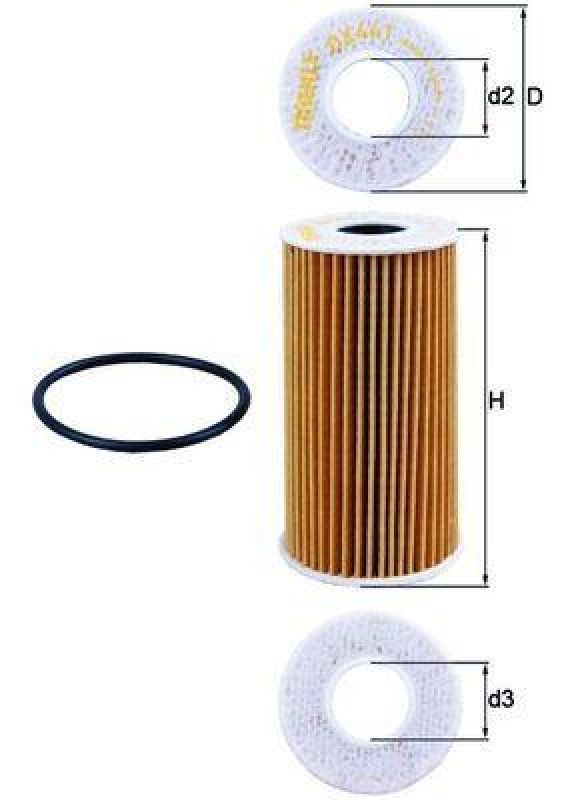 MAHLE Oil Filter