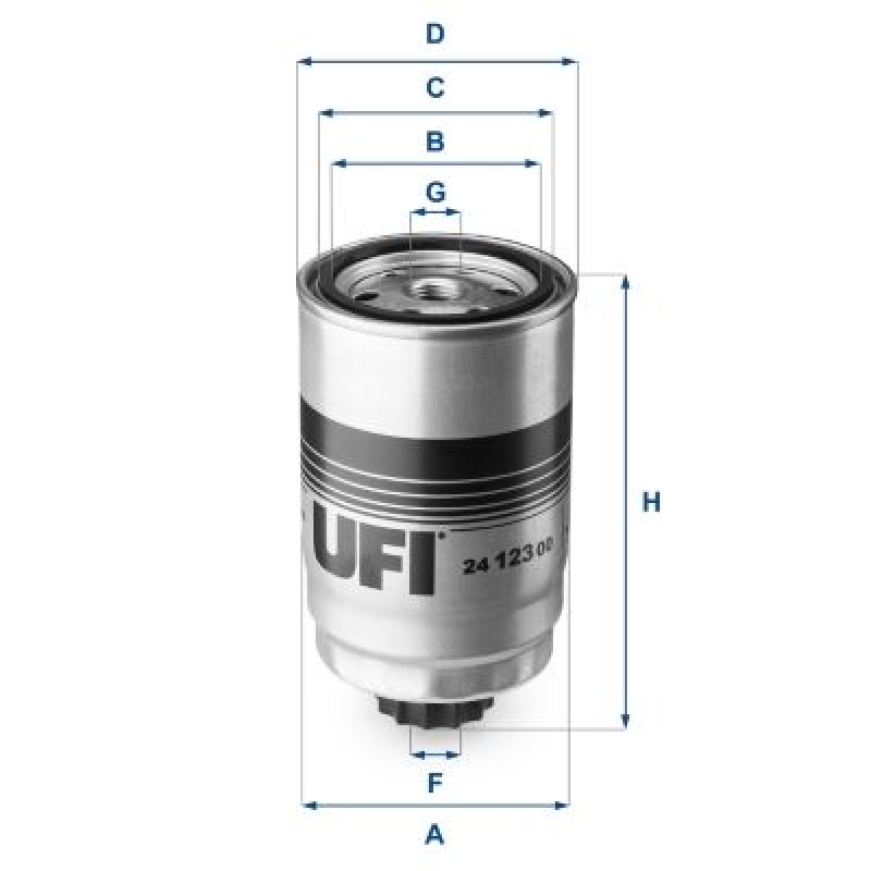 UFI Fuel Filter