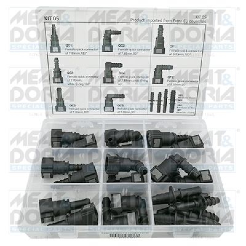 MEAT & DORIA Assortment, fasteners