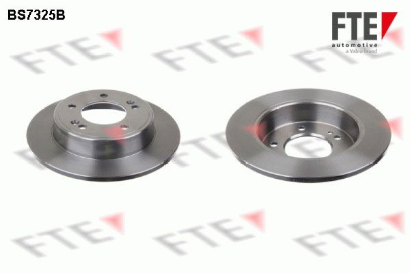 2x FTE Brake Disc COATED RANGE