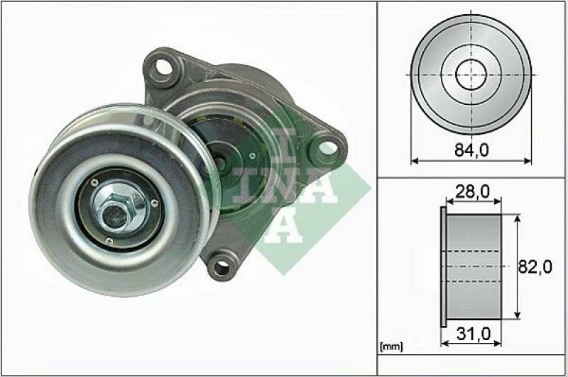 INA Tensioner Lever, v-ribbed belt