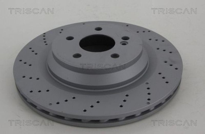 2x TRISCAN Brake Disc COATED