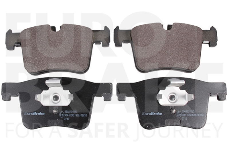 EUROBRAKE Brake Pad Set, disc brake