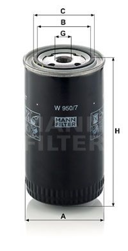 MANN-FILTER &Ouml;lfilter