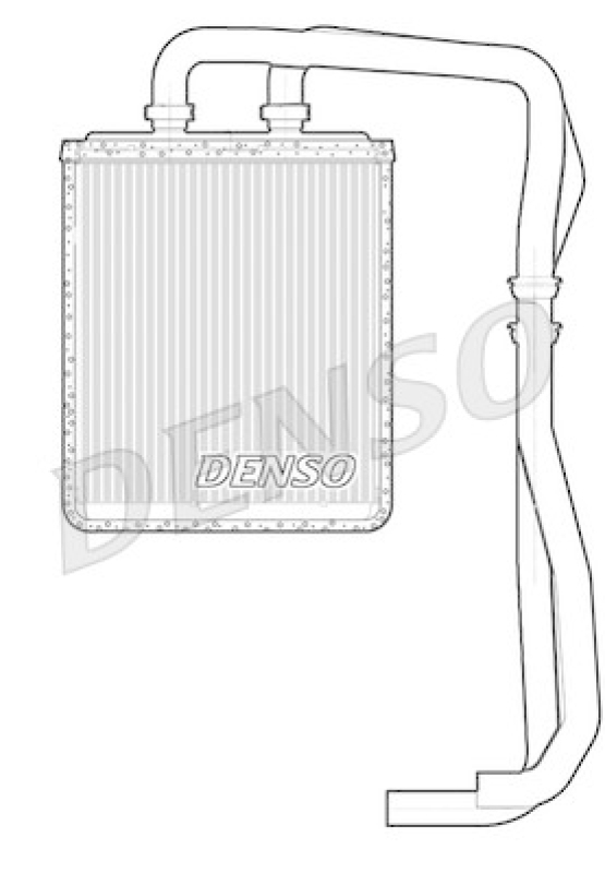 DENSO Heat Exchanger, interior heating