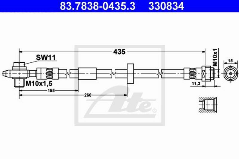 ATE Bremsschlauch