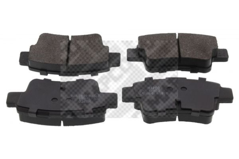 MAPCO Brake Pad Set, disc brake