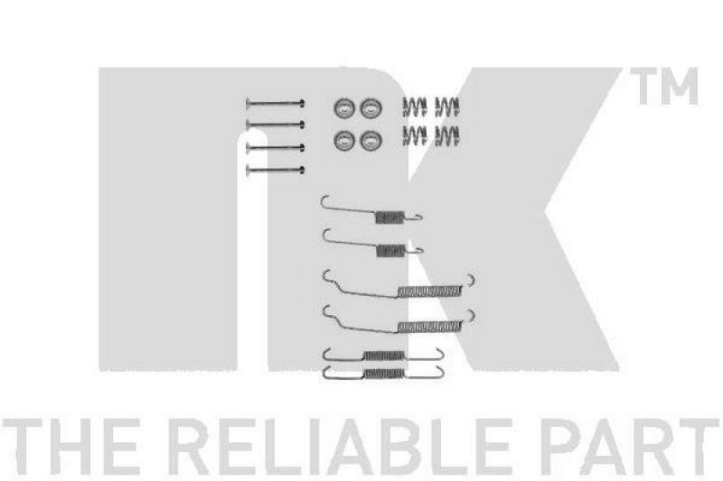 NK Zubehörsatz, Bremsbacken