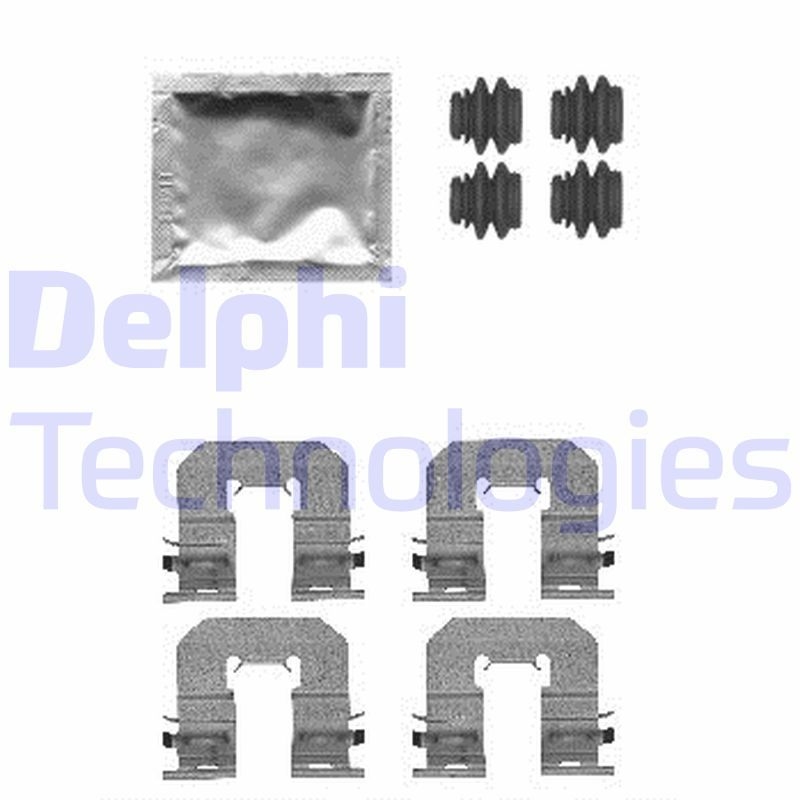 DELPHI Accessory Kit, disc brake pad