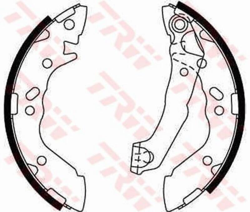 TRW Brake Shoe Set