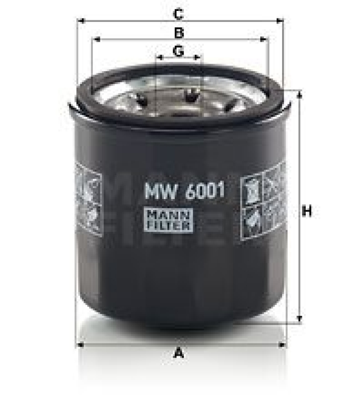 MANN-FILTER Oil Filter