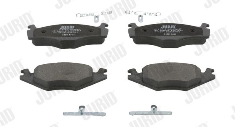 JURID Brake Pad Set, disc brake