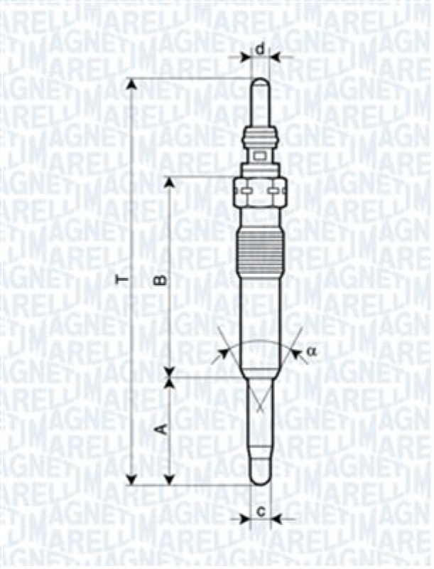 MAGNETI MARELLI Glow Plug