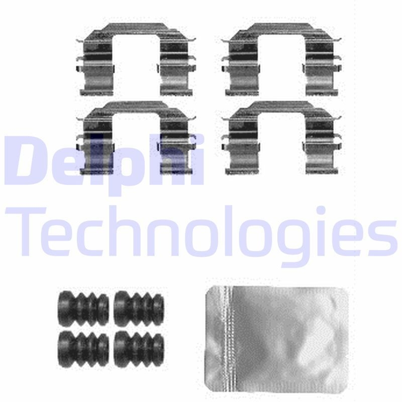 DELPHI Accessory Kit, disc brake pad