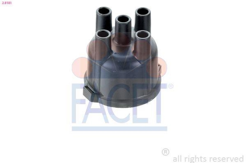 FACET Distributor Cap Made in Italy - OE Equivalent