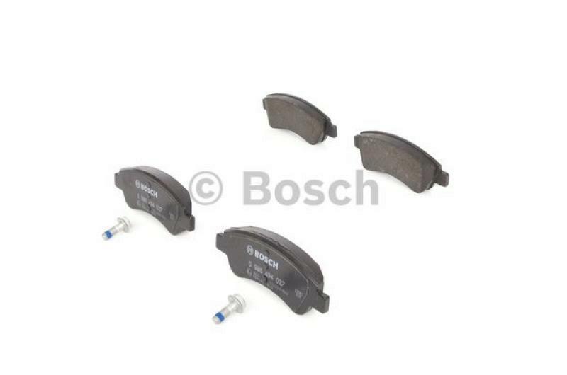 BOSCH 4x Bremsbeläge Bremsbelagsatz