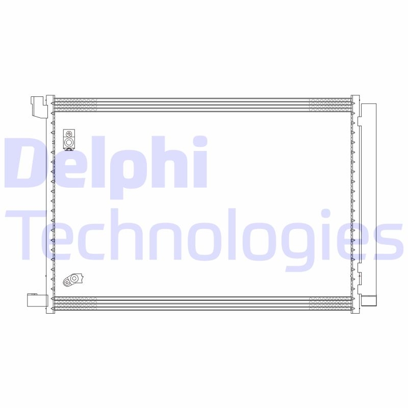 DELPHI Kondensator, Klimaanlage