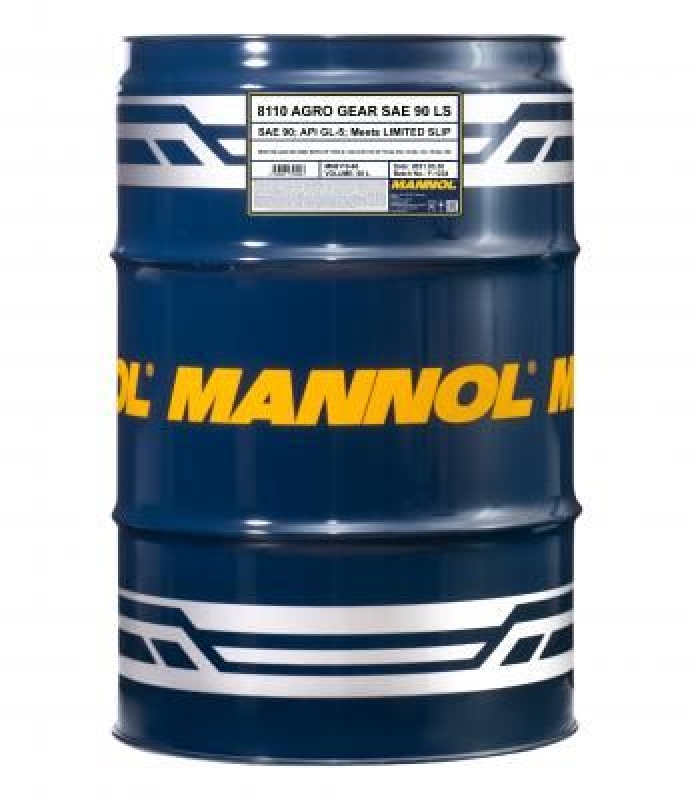 60L Mannol Agro Gear SAE 90 LS Getriebeöl Schaltgetriebeöl