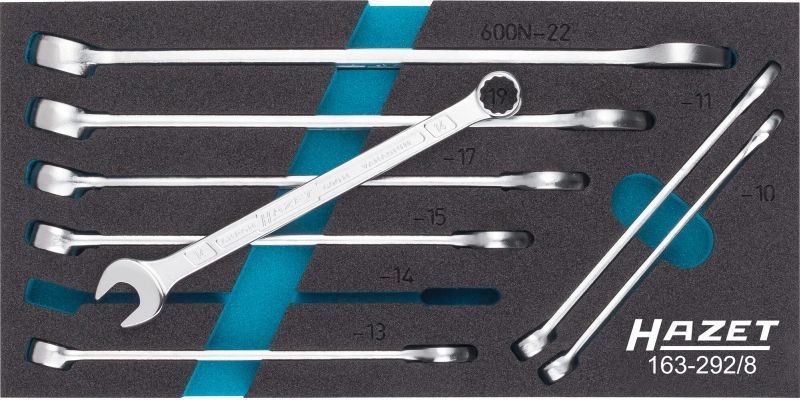 HAZET Spanner Set, ring / open ended