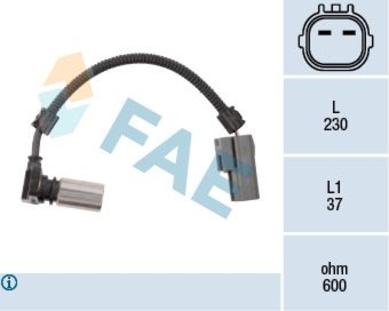 FAE RPM Sensor, automatic transmission