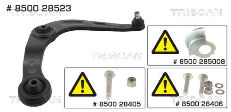 TRISCAN Track Control Arm