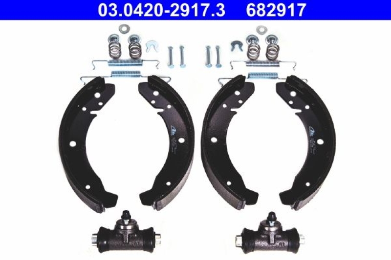 ATE Brake Shoe Set Original ATE Kit