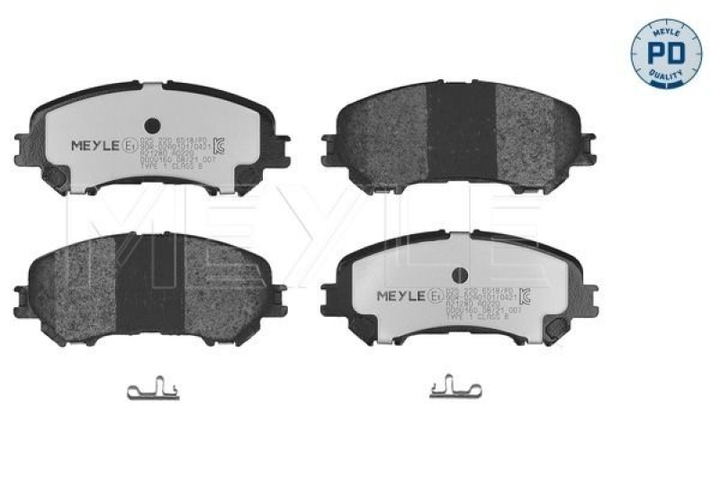 MEYLE Bremsbelagsatz, Scheibenbremse MEYLE-PD: Advanced performance and design.