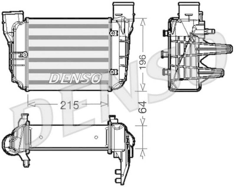 DENSO Charge Air Cooler