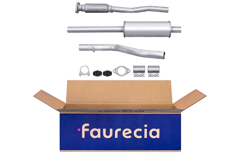 HELLA Mittelschalldämpfer Easy2Fit – PARTNERED with Faurecia