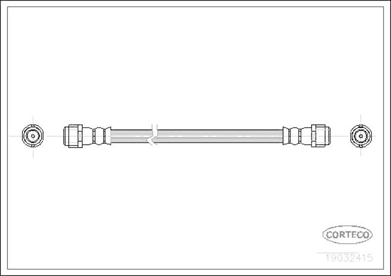 CORTECO Bremsschlauch