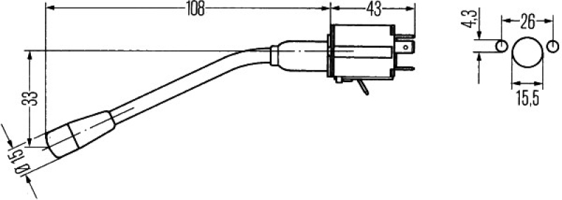 HELLA Lenkstockschalter