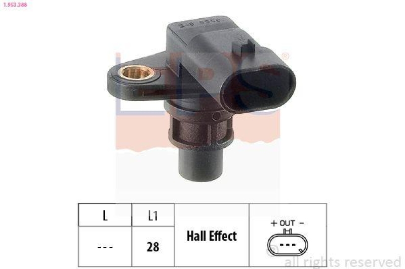 EPS Sensor, Nockenwellenposition Made in Italy - OE Equivalent